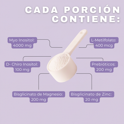Healify Inositol 40:1 | Fórmula Avanzada para Bienestar Hormonal Femenino